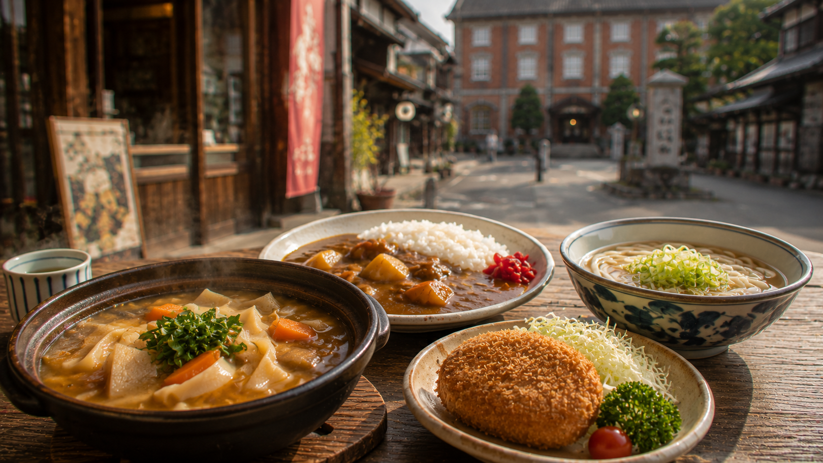 富岡市の名物ランチまとめ｜おっきりこみ・シルク麺・工女さんカレーを紹介